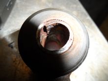 driver side was distorted