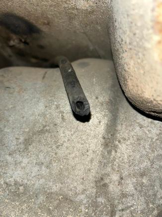 I measured the hose and it is roughly 3/8in. in diameter.