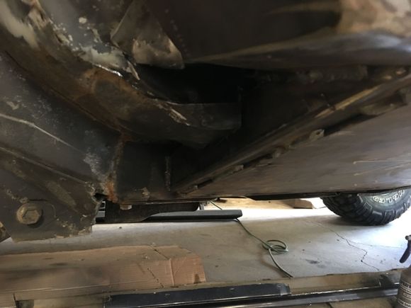 Then folded it over.