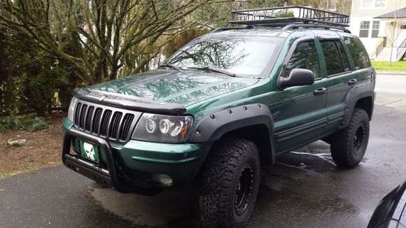 Installed a new roof rack