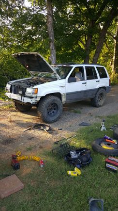 After budget boost and 32s its tight but she wont need much mostly be her daily driver and hunting rig.