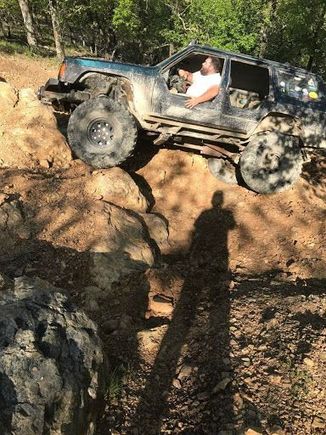 This was one of the many highlights of the trip. Everyone doubted me attempting this line. I was running low on fuel and in this picture I was actually leaning so hard it starved. I let it roll back to level out and one shot it from there when it cranked.