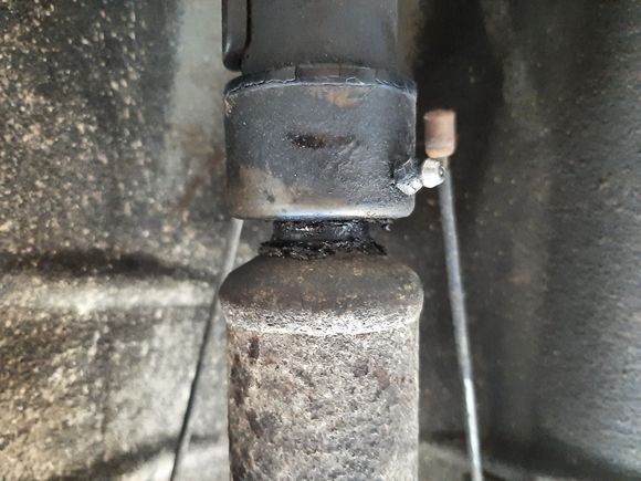 Theres around 1/2 left of adjustability until it is fully collapsed.