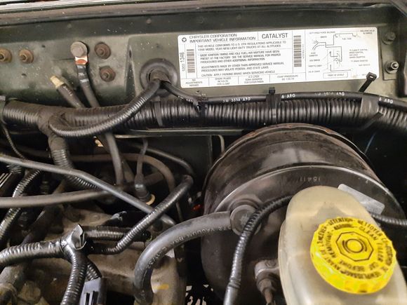 Im going to rerout it coming straight down from the front. (That other pigtail coming from the cowl area will get rerouted steaight into the main harness at the same time. I dont like the look of how Chrysler did it)