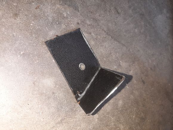 I made this mounting bracket to attach the front. Eventually everything will get prepped and painted.
