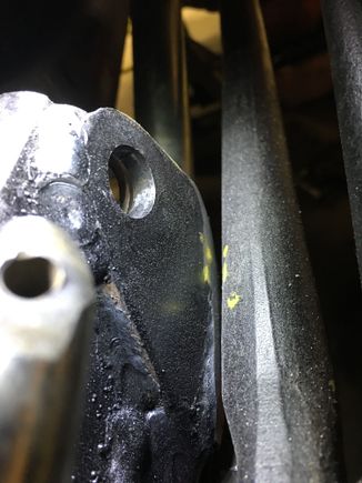 Ran into a bit of clearance issue. With my stock type steering setup, the drag link was hitting my bracket.