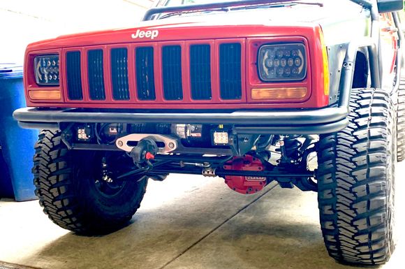 Another install with a custom tube bumper.