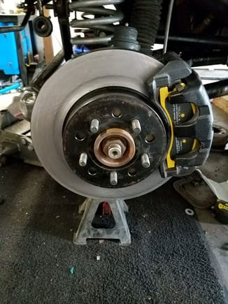 This might be my favorite jeep picture in a long time for my rig. My brakes were quite likely the worst of any xj especially with the amount of weight I'd been carrying. Got yellowstuff pads/rotor set up. They were not cheap but the reviews on this forum were great.