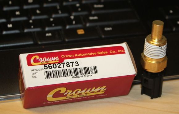 Coolant Temperature Sensor - Crown Automotive 56027873