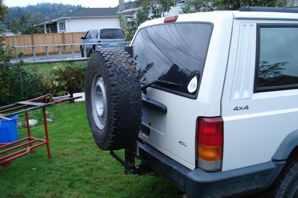 Tire up, hatch closed