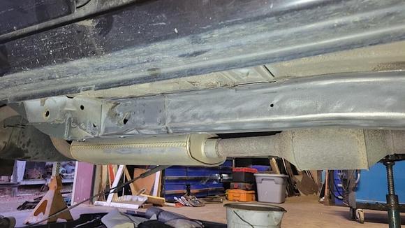 "Frame" all cleaned up ready for primer