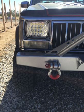 D-Rings & Isolators installed along with clear markers, corners and LED headlight upgrade.