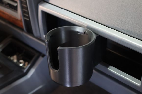 No locking ring, single cup holder