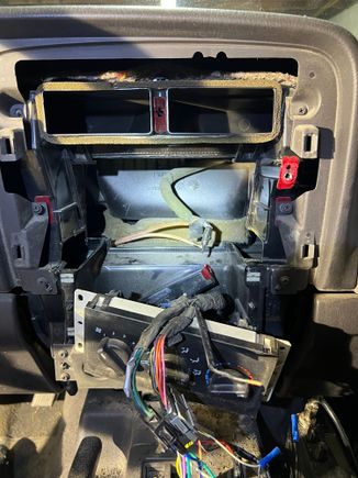 I was a little nervous to hack out chunks of my dash to get this thing to fit. 