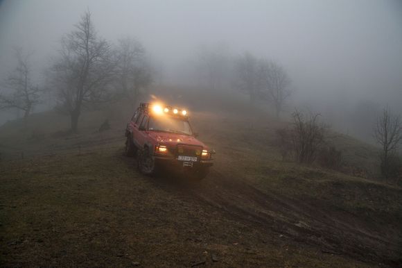 foggy...