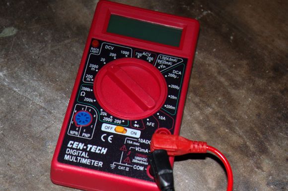 My First Jeep Tool - Harbor Freight Multi Tester.