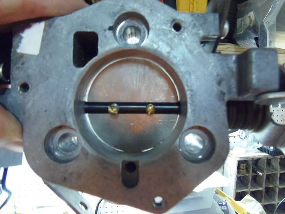 A little bit of a gap, but maybe it's enough for my high idle...