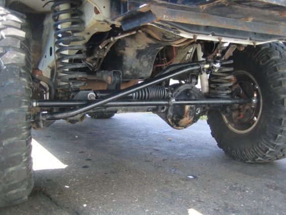 Iron Rock Off Road steering with 5/8" rod end upgrade