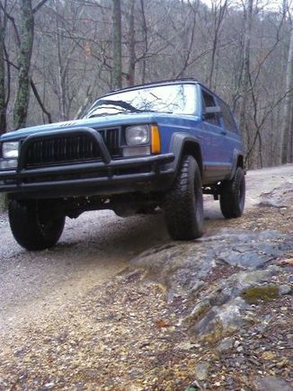 This is the day after I got it flexin it too the limits in the watershed...lol