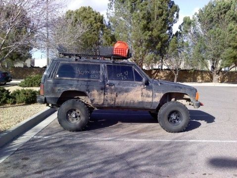 Lift as it sits right now. 6.5" in the rear 5" up front.