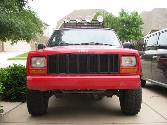 Blacked out grill