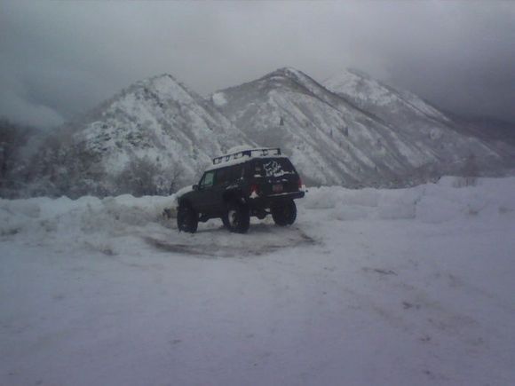 At my house after some snow