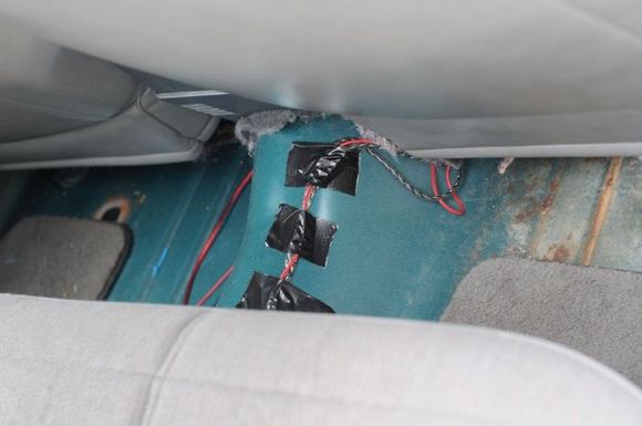 Carpet Removal - Getting ready for the Rhino lining, eventually. In the meantime, got rid of stinky carpet and padding.