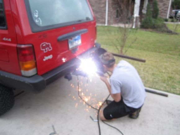 workin welder safty is a must with me........