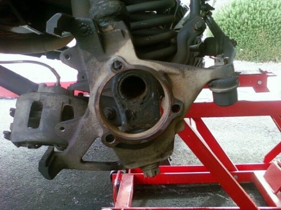 finally got the hub off