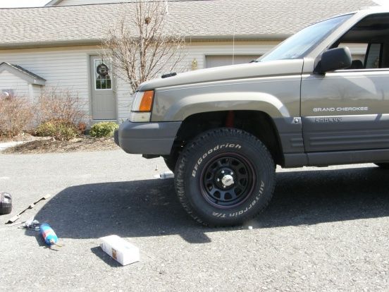 cut the bumper till i can make a new one