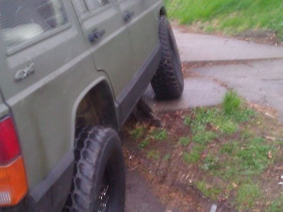 Little test on flex after removing rear swaybar