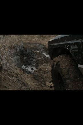 Lets get a little mud on the tires