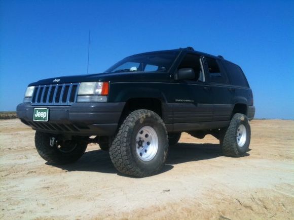 Before hitting the mud.