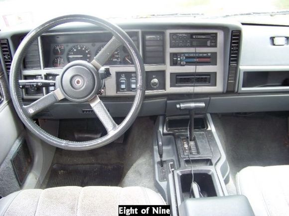 1991 Front Dash
