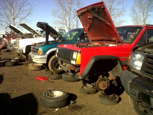 Jeeps in the boneyard