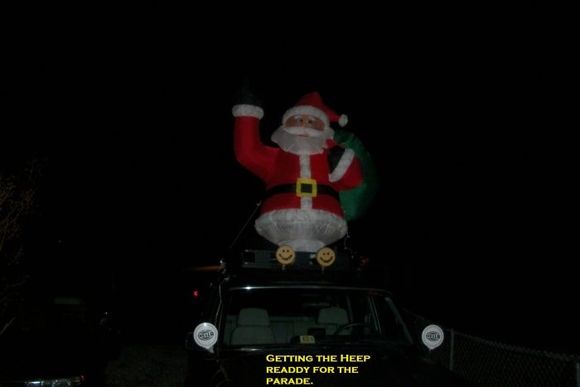 xmas jeep