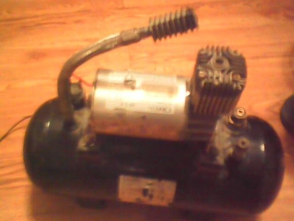 tool box slammed on top and broke off the compressor   due to mudding!