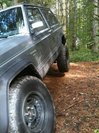 2 inch lift bald 31" mud terains