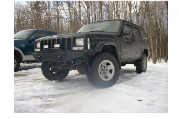 My new bumper so happy!