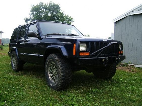 new front bumper stock height with the 31" mud terrains