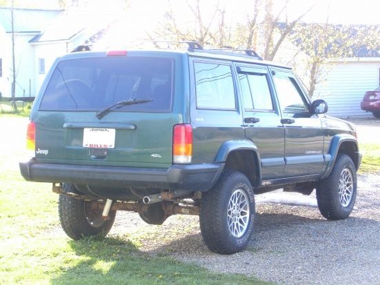 after installing rear suspension lift