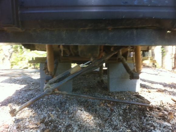 axle out
