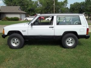 The tires lifted it 2"