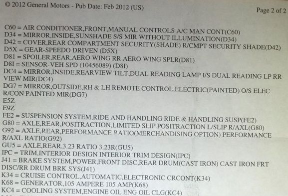 Build Sheet, Part3