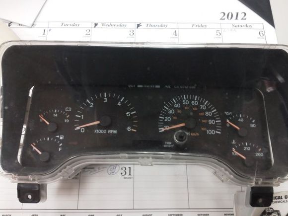 stock gauges out of a 2000 sport