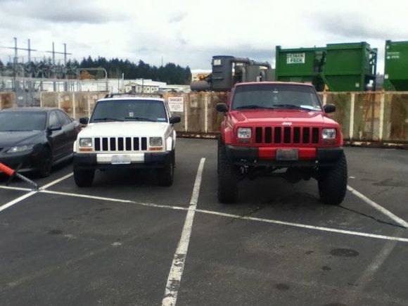 Haha next to stocker!