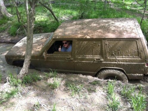 Stuck in Littlebuddy's mud hole