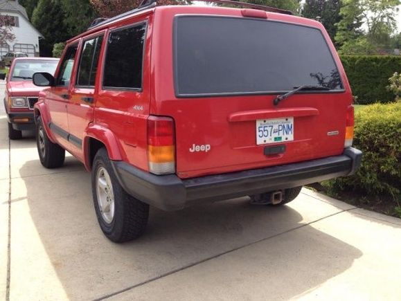Bumper, tail light and corner panel all fixed!