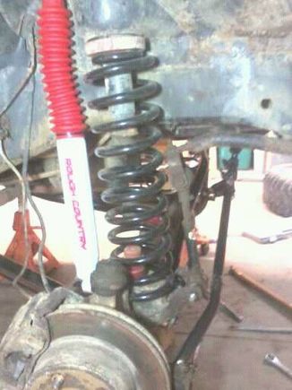 New pass side suspension