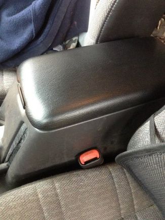 Tried the paint on the center console armrest. Not too noticeably different, but it makes me want to do the whole interior. I used the flat black, so I'm sure the gloss is more noticeable. As the can states there "hot colors" to choose from..